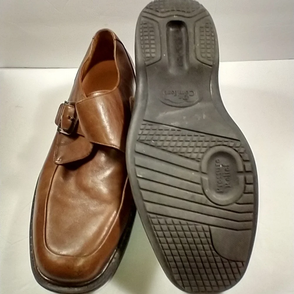 Dr. Comfort Leader Comfort Monk Strap Shoes Men's sz 11.5W